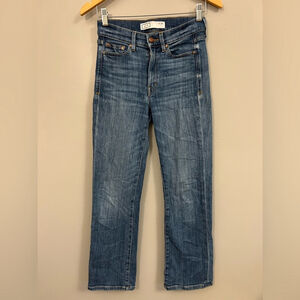 AYR Blue Straight Leg Jeans The Pop Denim Size 25